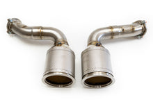 Load image into Gallery viewer, Fabspeed Porsche E3 Cayenne S 2.9L Turbo / Turbo S Primary Sport Catalytic Converters