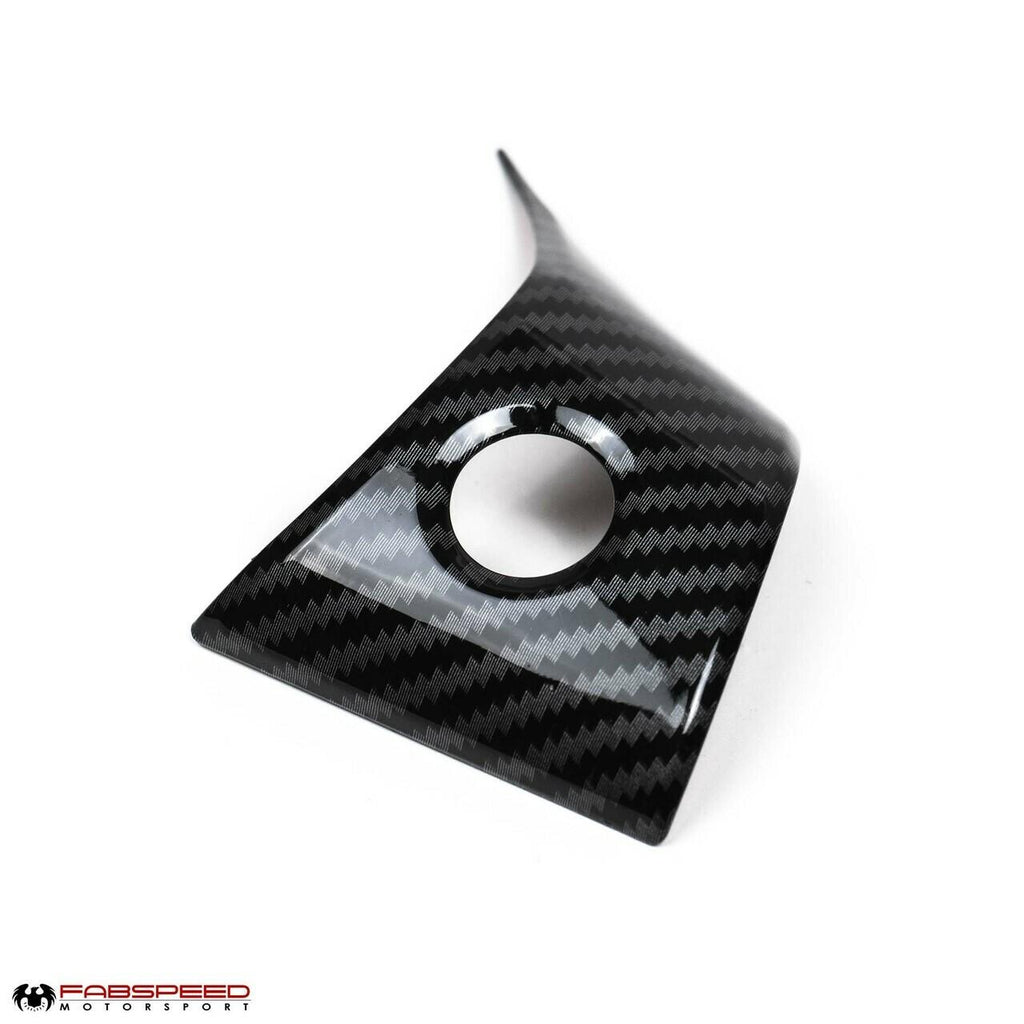 Fabspeed Tesla Model 3 Carbon Fiber Steering Wheel Covers