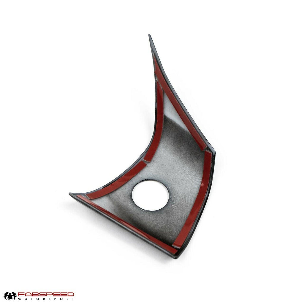 Fabspeed Tesla Model 3 Carbon Fiber Steering Wheel Covers