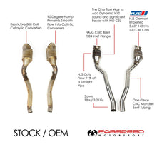 Load image into Gallery viewer, Fabspeed Ferrari 812 Superfast/GTS Sport Catalytic Converter and X-Pipe Exhaust System (2018+)