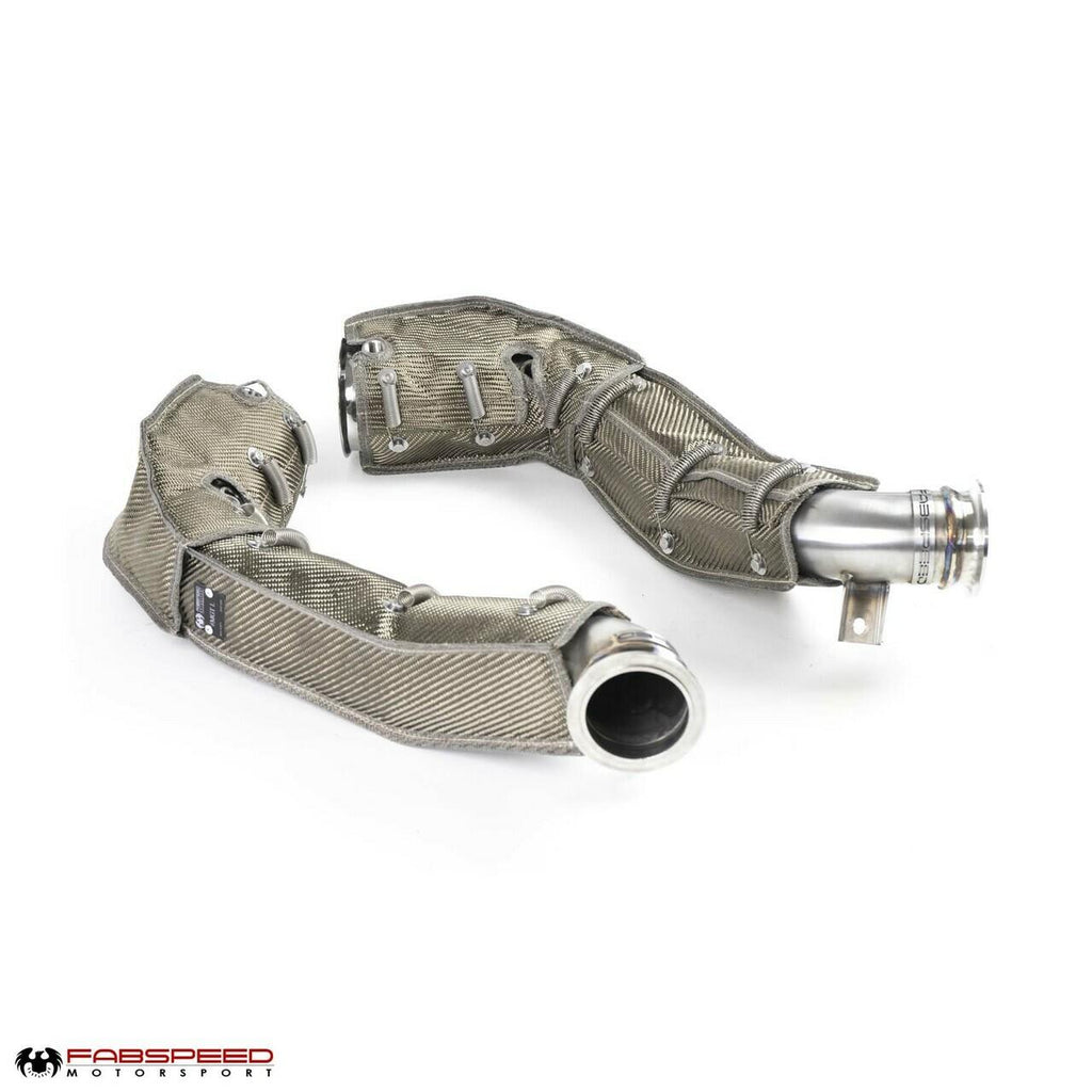 McLaren 765LT link comp. Pipes (2021+)