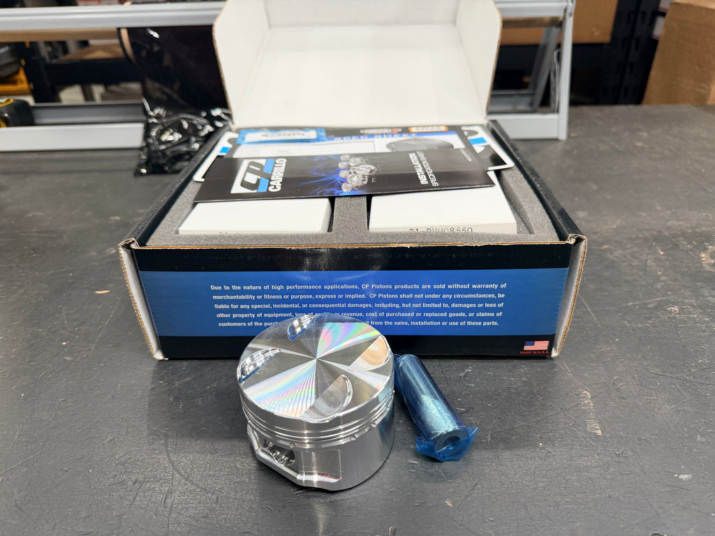 CP HD Forged Pistons 4G63T Evo 4-9 85.5mm  10.5:1 88mm Stroke OPEN BOX