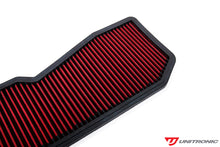 Load image into Gallery viewer, Unitronic Carbon Fiber Intake &amp; Turbo Inlets for C8 RS 6/RS 7 Red Carbon Kevlar
