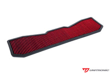 Load image into Gallery viewer, Unitronic Carbon Fiber Intake &amp; Turbo Inlets for C8 RS 6/RS 7 Red Carbon Kevlar