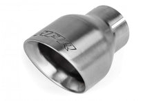 Load image into Gallery viewer, APR Double-Walled 4" Slash-Cut Tips (Brushed) - Set of 2