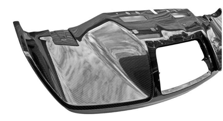 Carbon Fiber Rear Diffuser OEM Style - Audi R8 V8 & V10 (2014+)