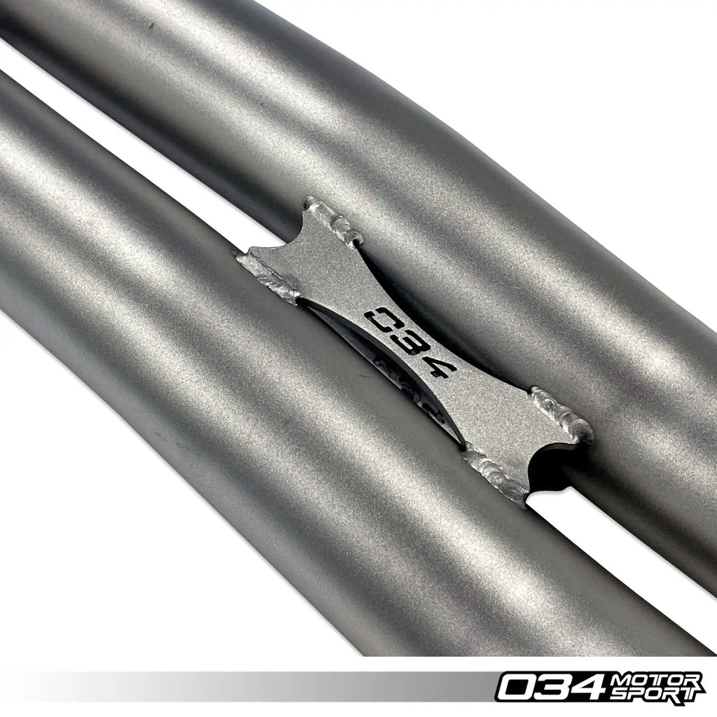 034Motorsport Res-X Resonator Delete and X-Pipe, B9/B9.5 S4 3.0T