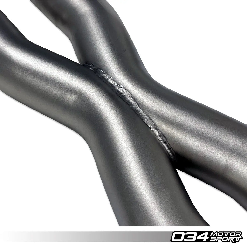 034Motorsport Res-X Resonator Delete and X-Pipe, B9/B9.5 S4 3.0T