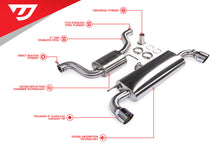 Load image into Gallery viewer, Unitronic MK6 GTI 3&quot; Cat-Back Exhaust System