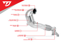 Load image into Gallery viewer, Unitronic Performance Downpipe 2.0 TSI MQB EA888.3 FWD