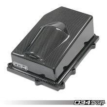 Load image into Gallery viewer, 034Motorsport X34 Carbon Fiber Closed-Top Upper Airbox 8J Audi TT RS &amp; 8P Audi RS3