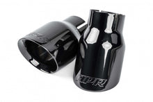 Load image into Gallery viewer, APR Double-Walled 3.5" Slash-Cut Tips (Diamond Black) - Set of 2